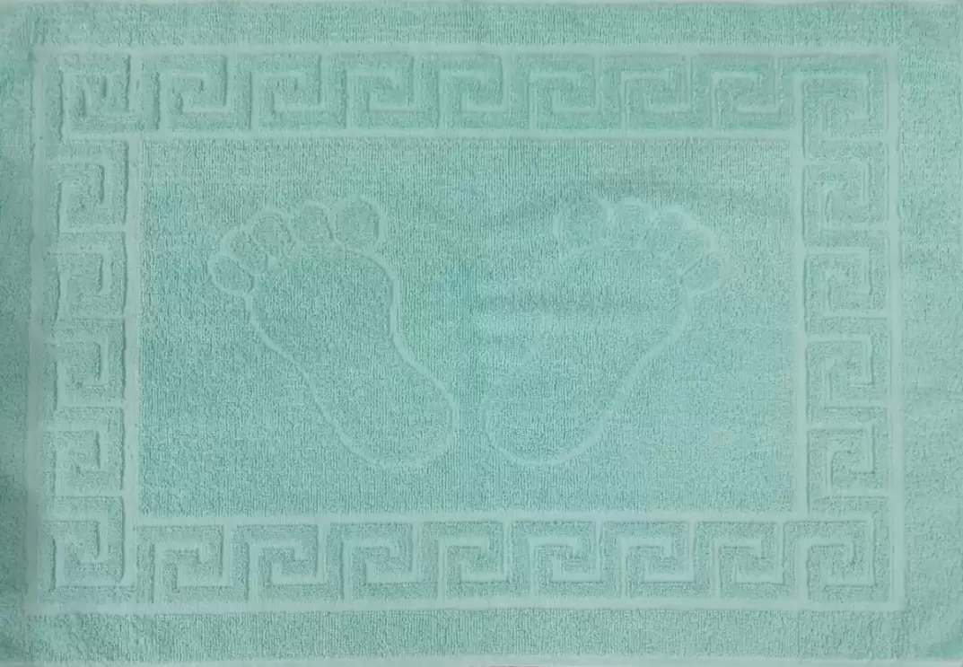 Roseberry Green (Зеленый), полотенце-коврик для ног (изображение 1)