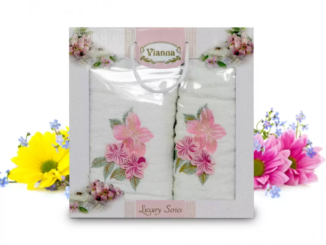 Vianna Luxury Series 8041-07, набор полотенец 2 шт. (изображение 2)