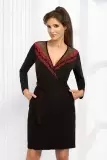 Donna Jasmine dressing gown Black, халат (изображение 1)