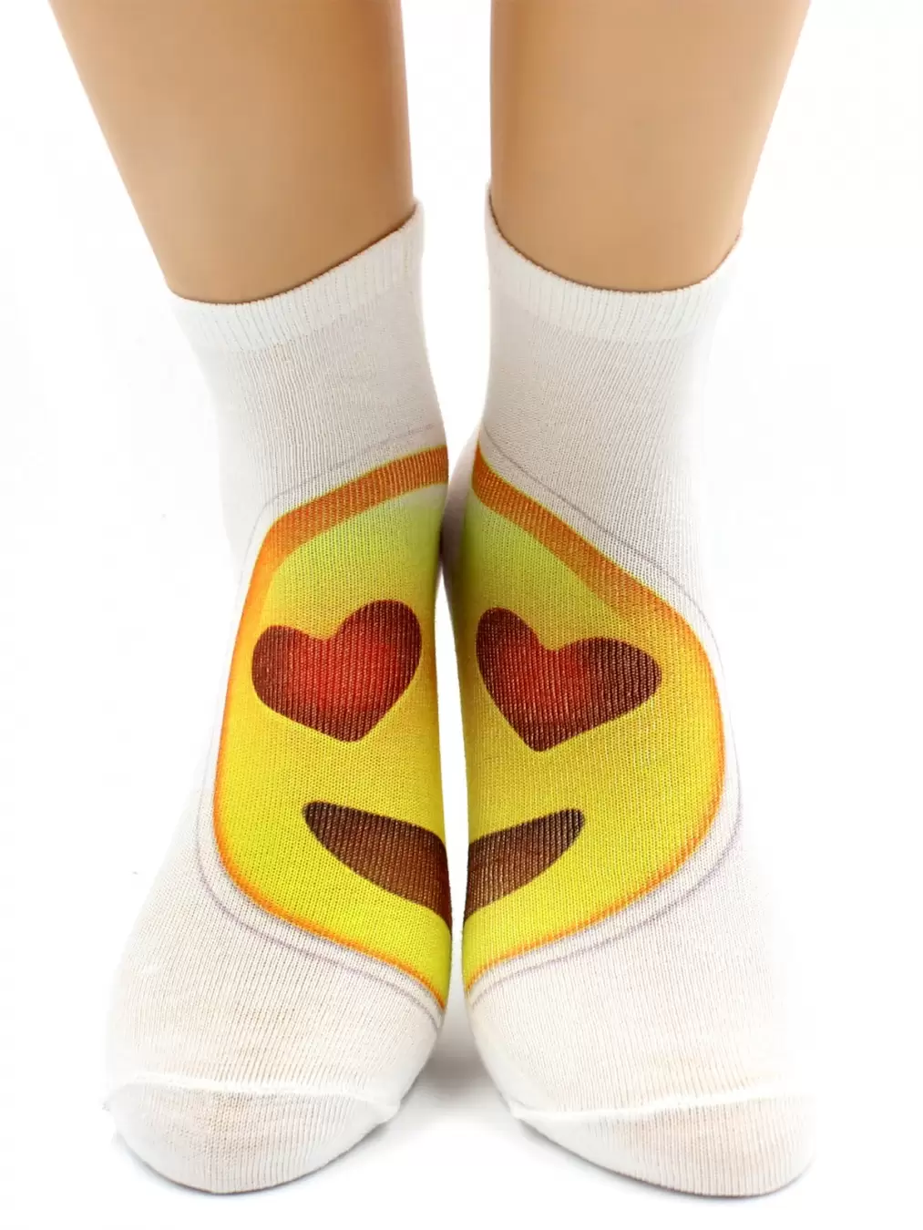 Hobby Line 521, носки женские смайлик Влюблен (изображение 1)