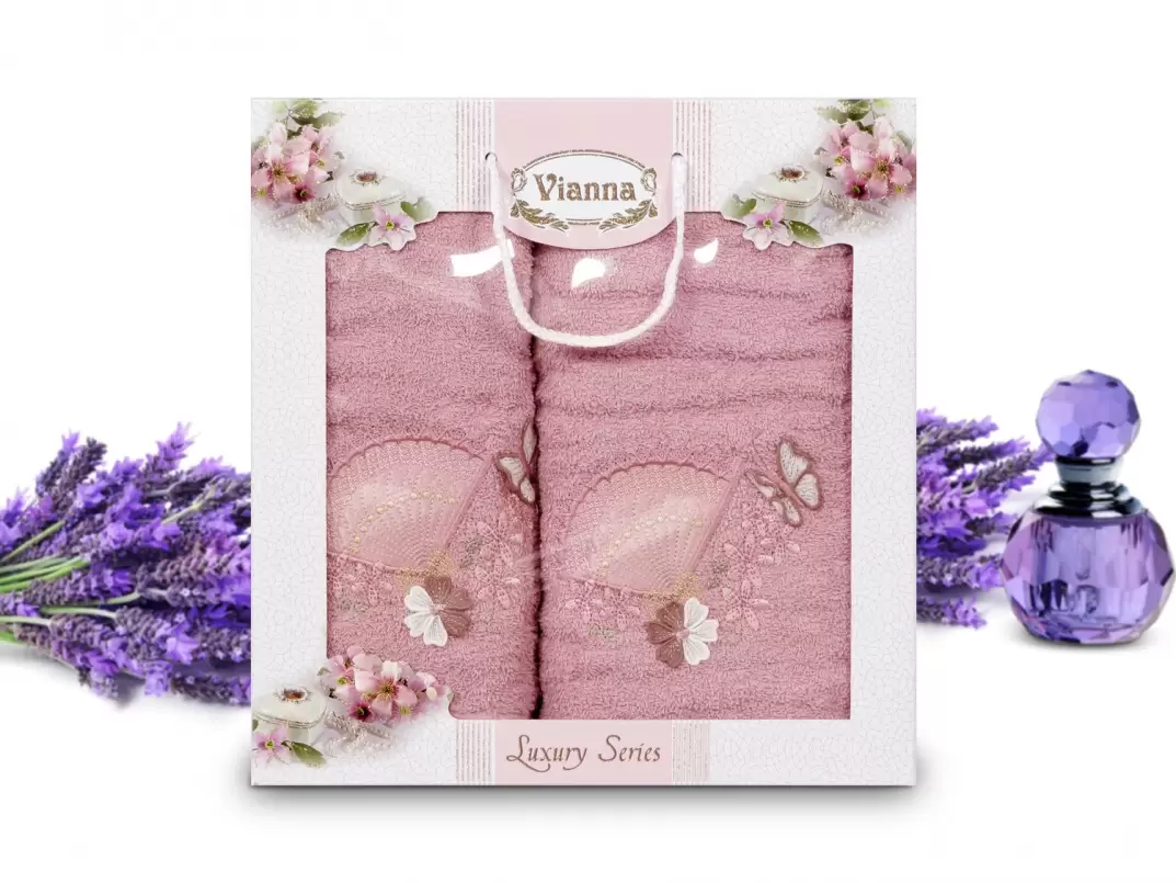 Vianna Luxury Series 8060-02, набор полотенец 2 шт. (изображение 1)