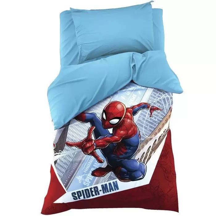 Marvel Человек-Паук: Супергерой, детское постельное белье 1.5 спальное (изображение 1)