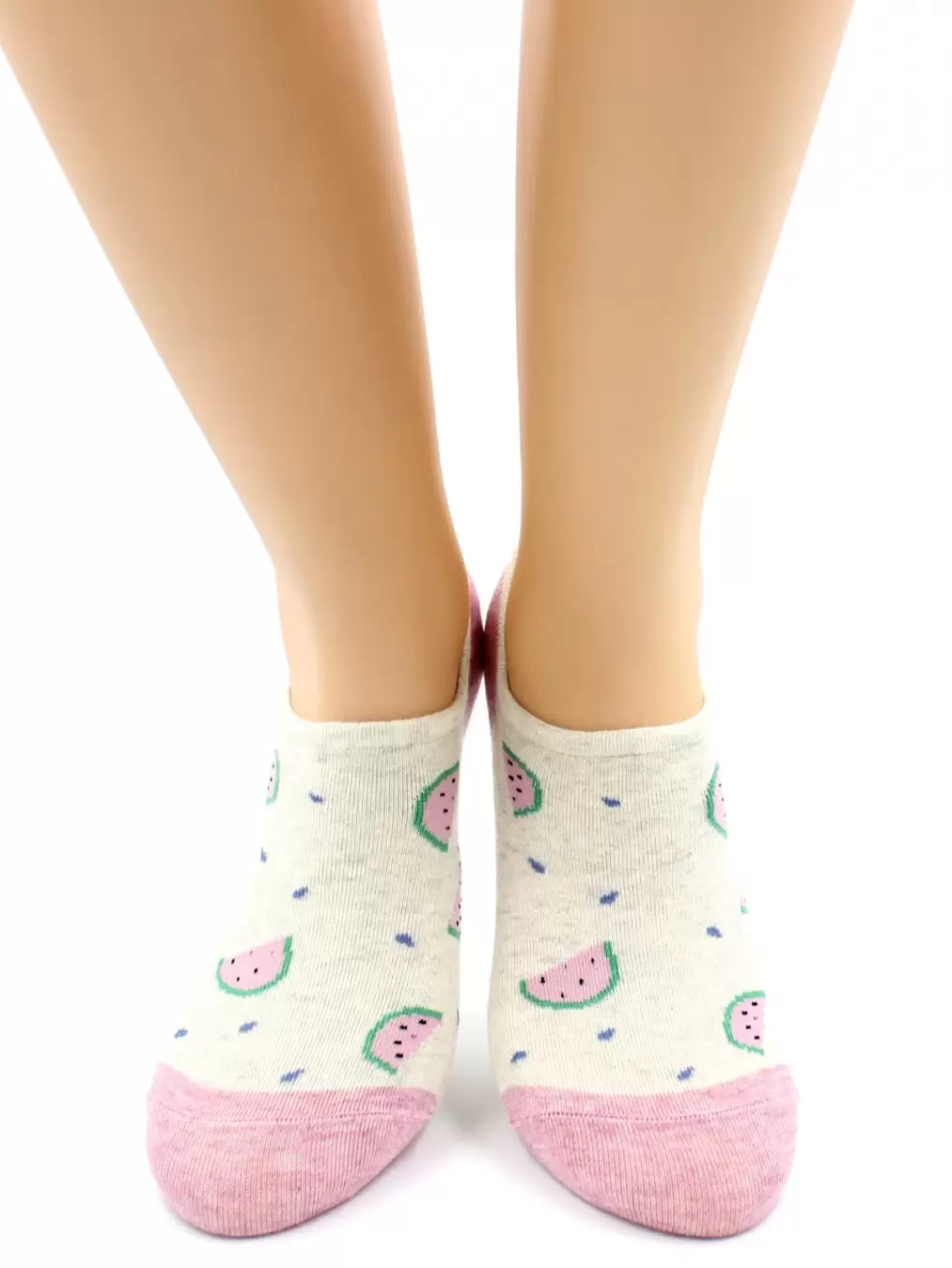 Hobby Line 16-15-01, укороченный носки женские Арбузики (изображение 1)