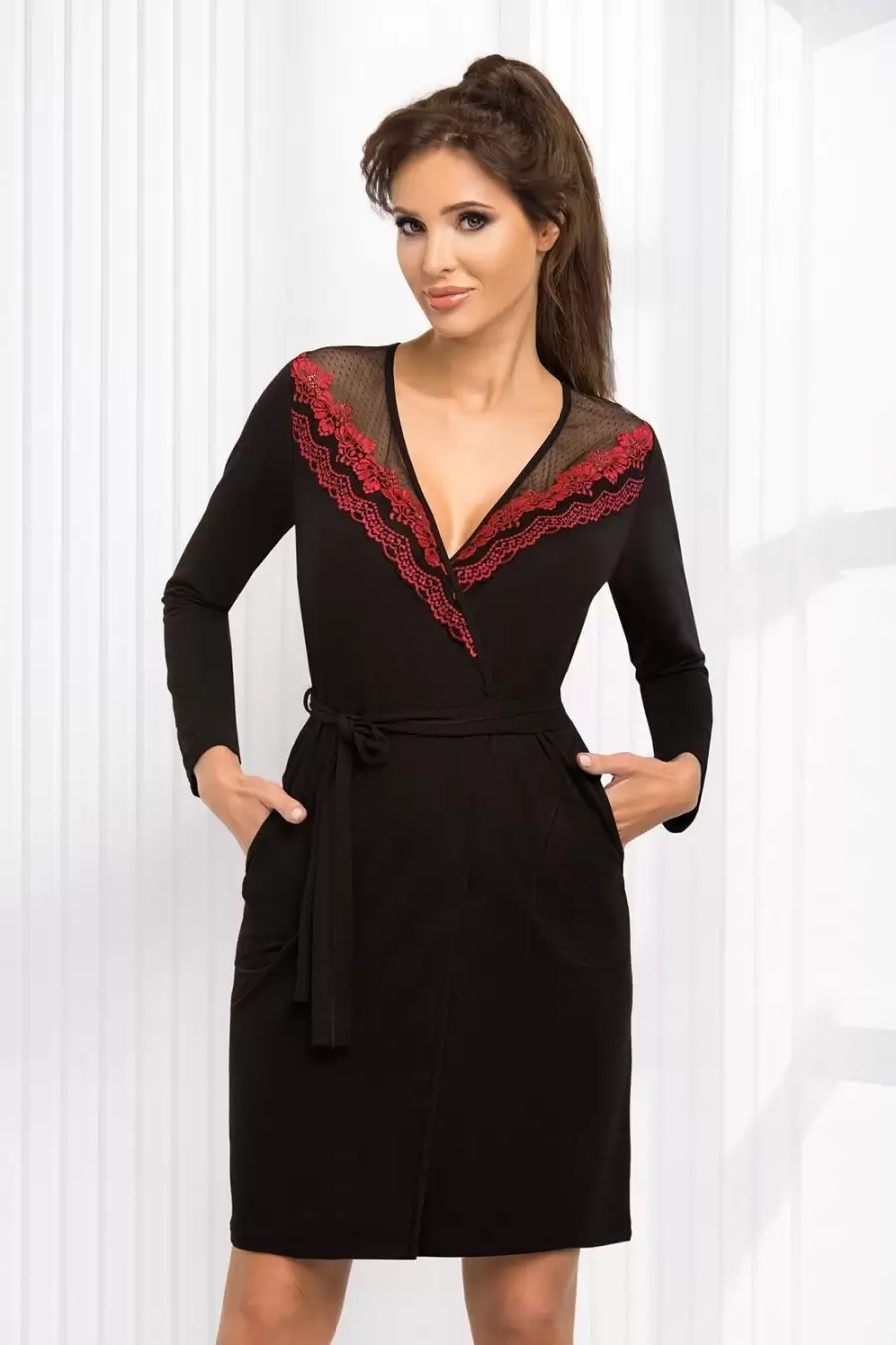 Donna Jasmine II nightdress Black, сорочка (изображение 1)