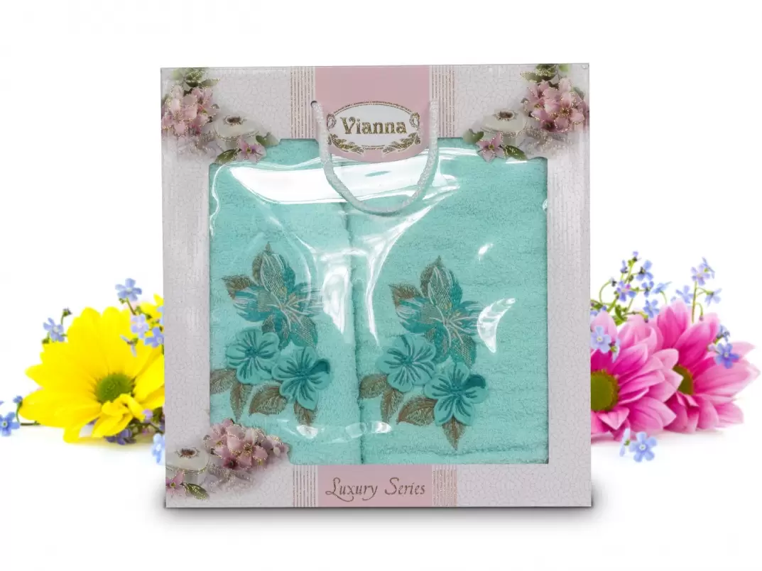 Vianna Luxury Series 8041-09, набор полотенец 2 шт. (изображение 1)