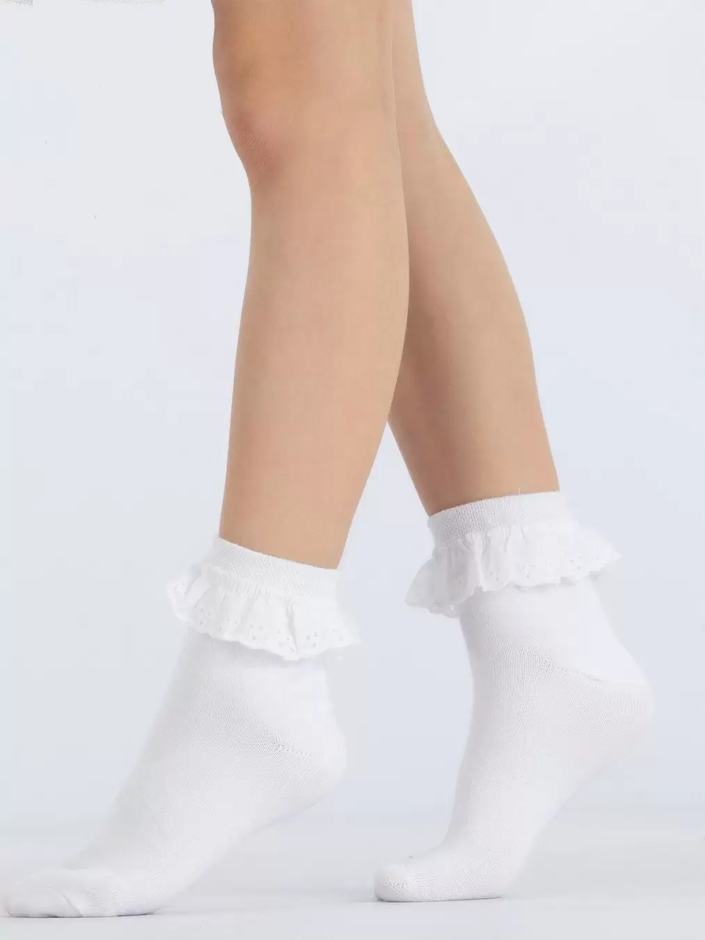 Hobby Line 857, носки детские ажурные с шитьем (изображение 1)