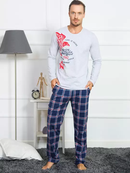 Vienetta Gazzaz 805043 3281, мужская пижама с брюками (изображение 1)