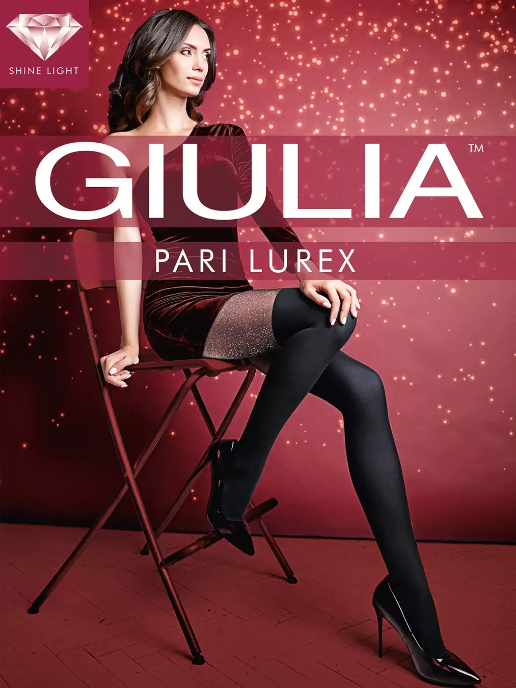 Giulia PARI LUREX 01, колготки (изображение 1)