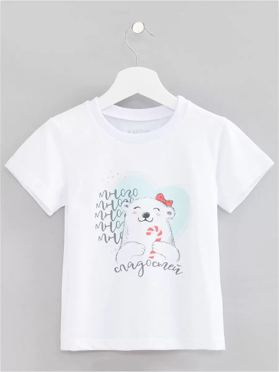KAFTAN Много сладостей, футболка для девочки (изображение 1)