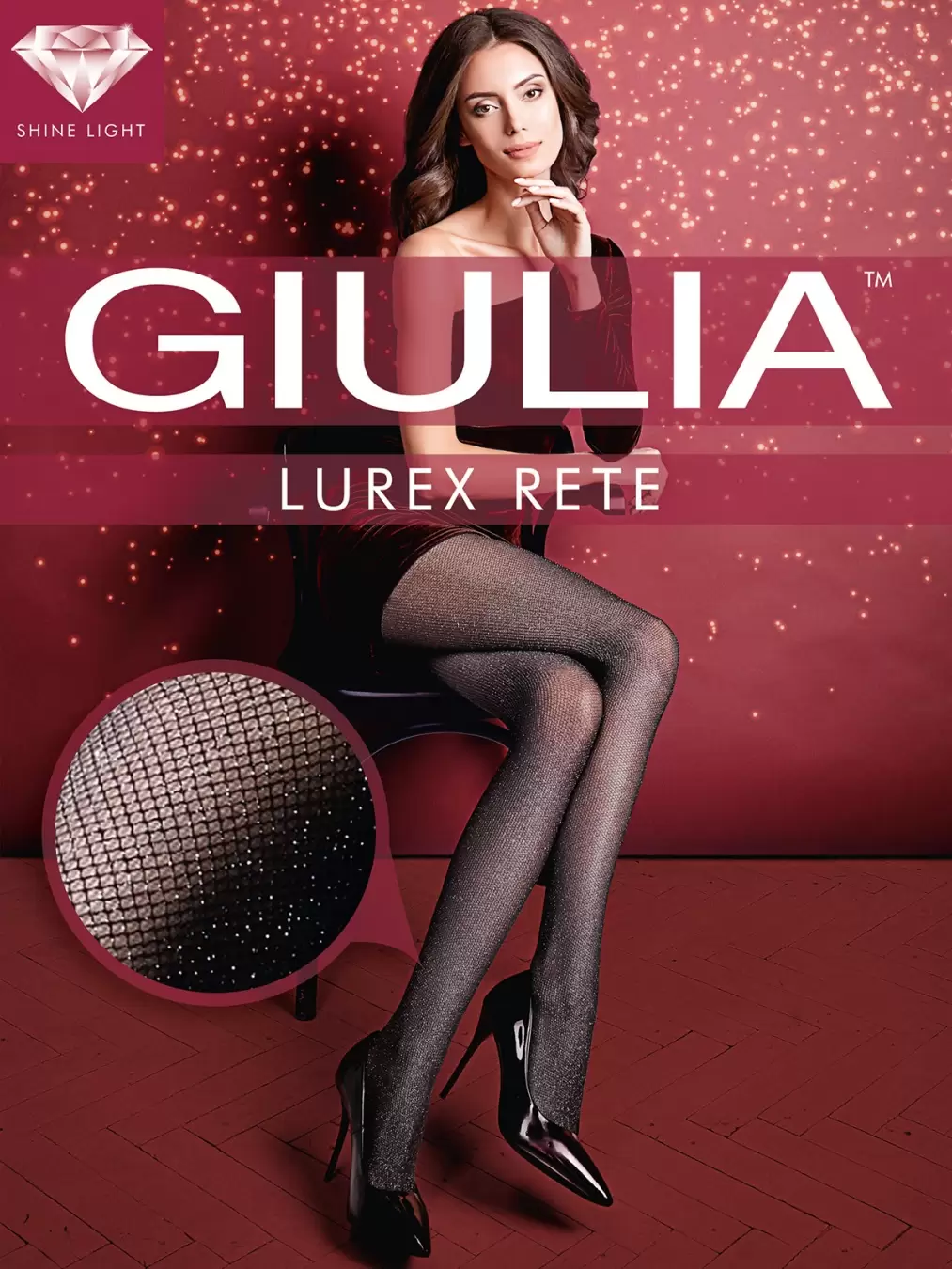 Giulia LUREX RETE, фантазийные колготки (изображение 1)