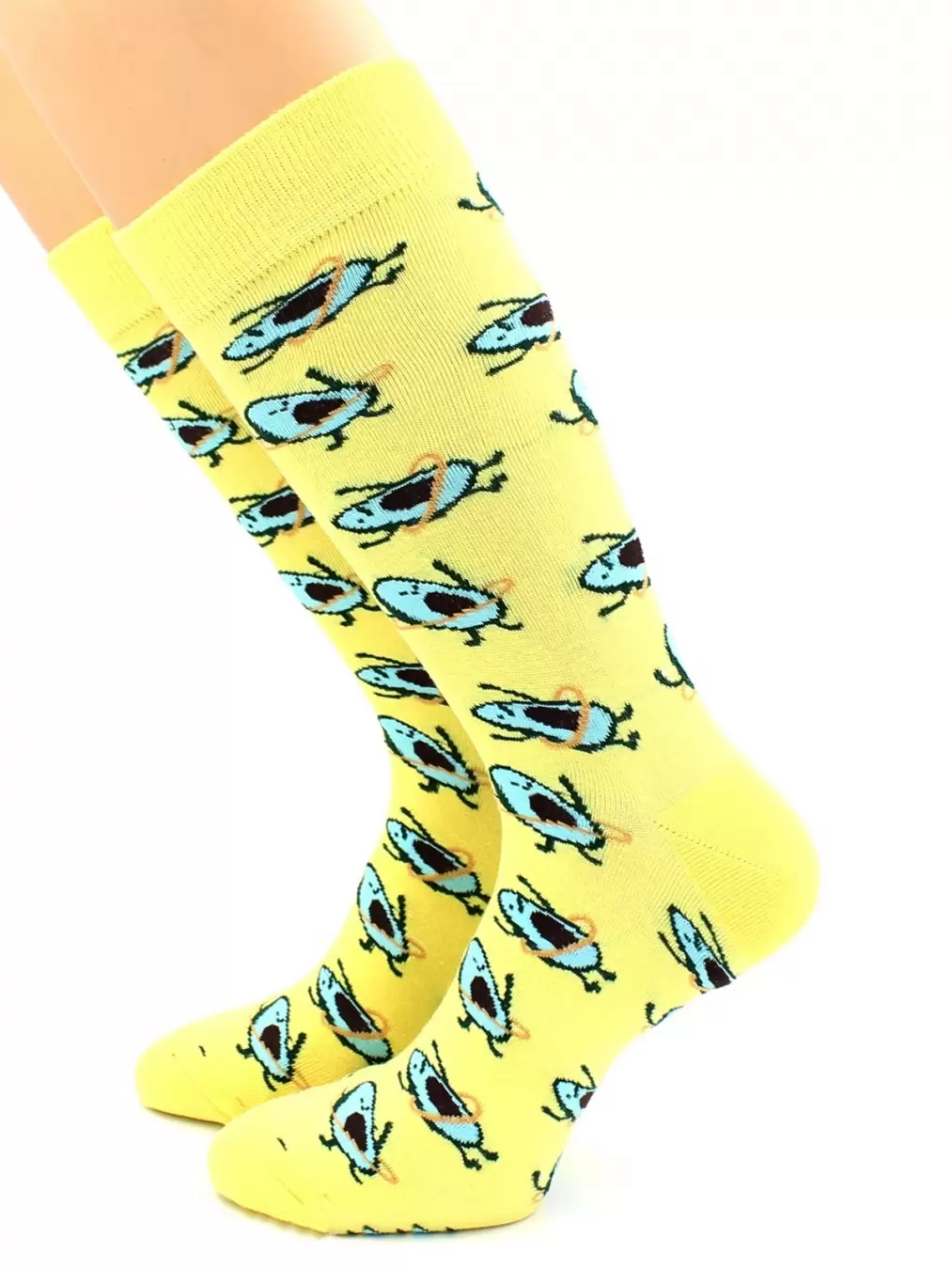 Hobby Line 80153-09-17 Авокадо и обруч, носки унисекс (изображение 1)