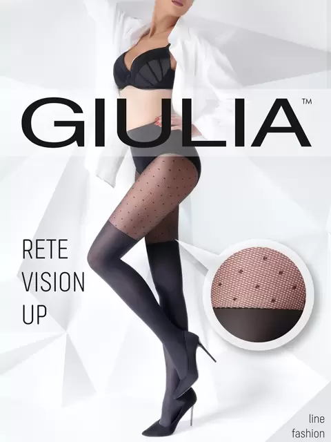 Giulia RETE VISION UP 02, фантазийные колготки (изображение 1)