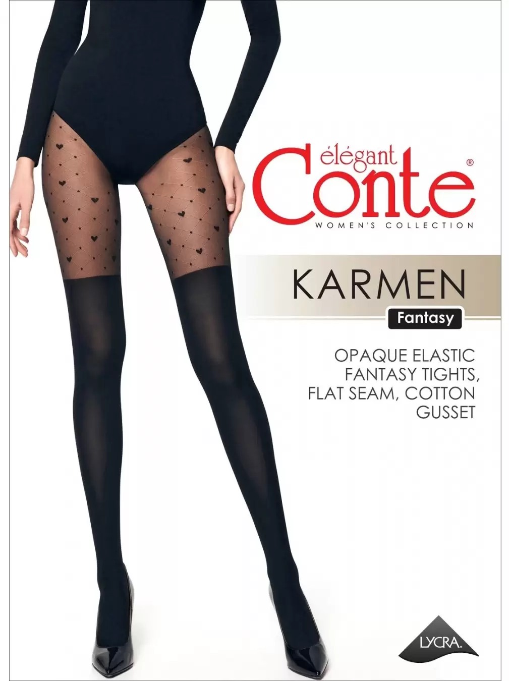 Conte KARMEN 50, фантазийные колготки (изображение 1)