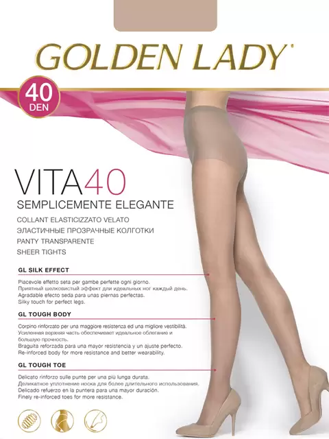 Golden Lady Vita 40, колготки РАСПРОДАЖА (изображение 1)