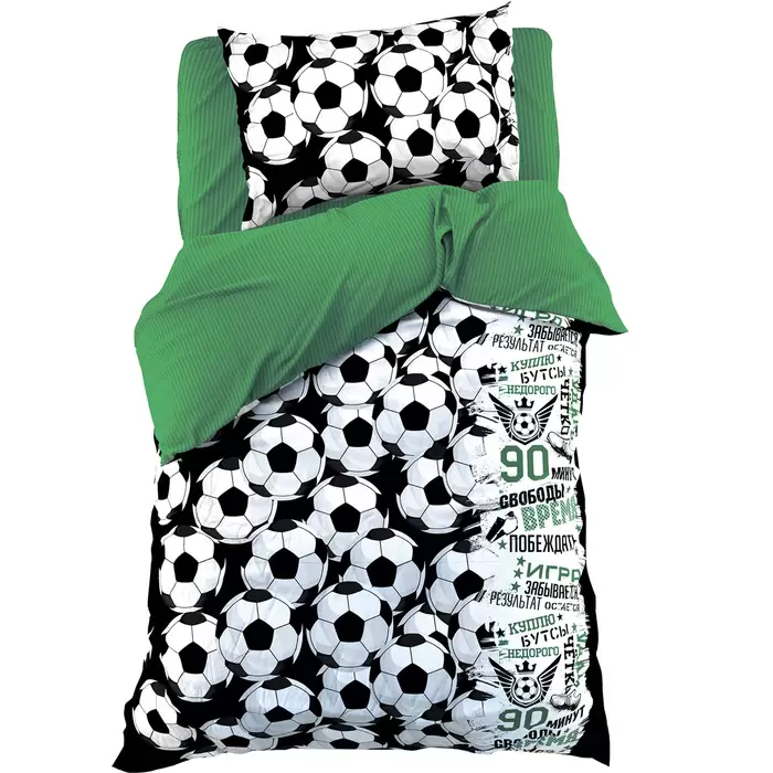 Этель Футбольный мяч, детское постельное белье 1,5 спальное (изображение 1)
