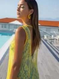 Sielei ZP58, пляжное платье (giallo=M)