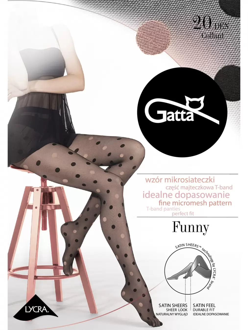 Gatta FUNNY 07A, фантазийные колготки (изображение 1)