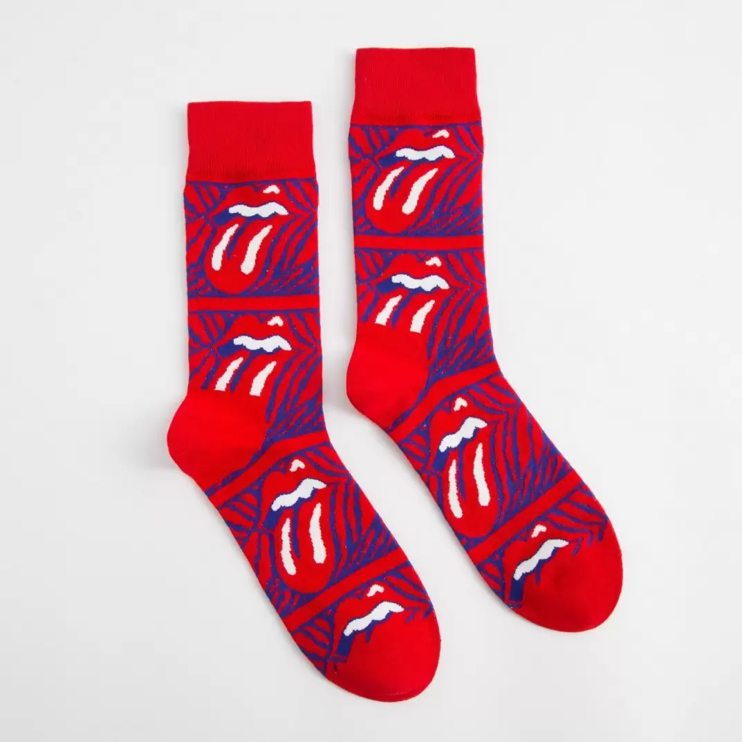 MINAKU Языки красный, носки мужские (изображение 1)