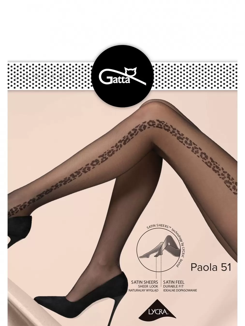 Gatta PAOLA 51, фантазийные колготки (изображение 1)