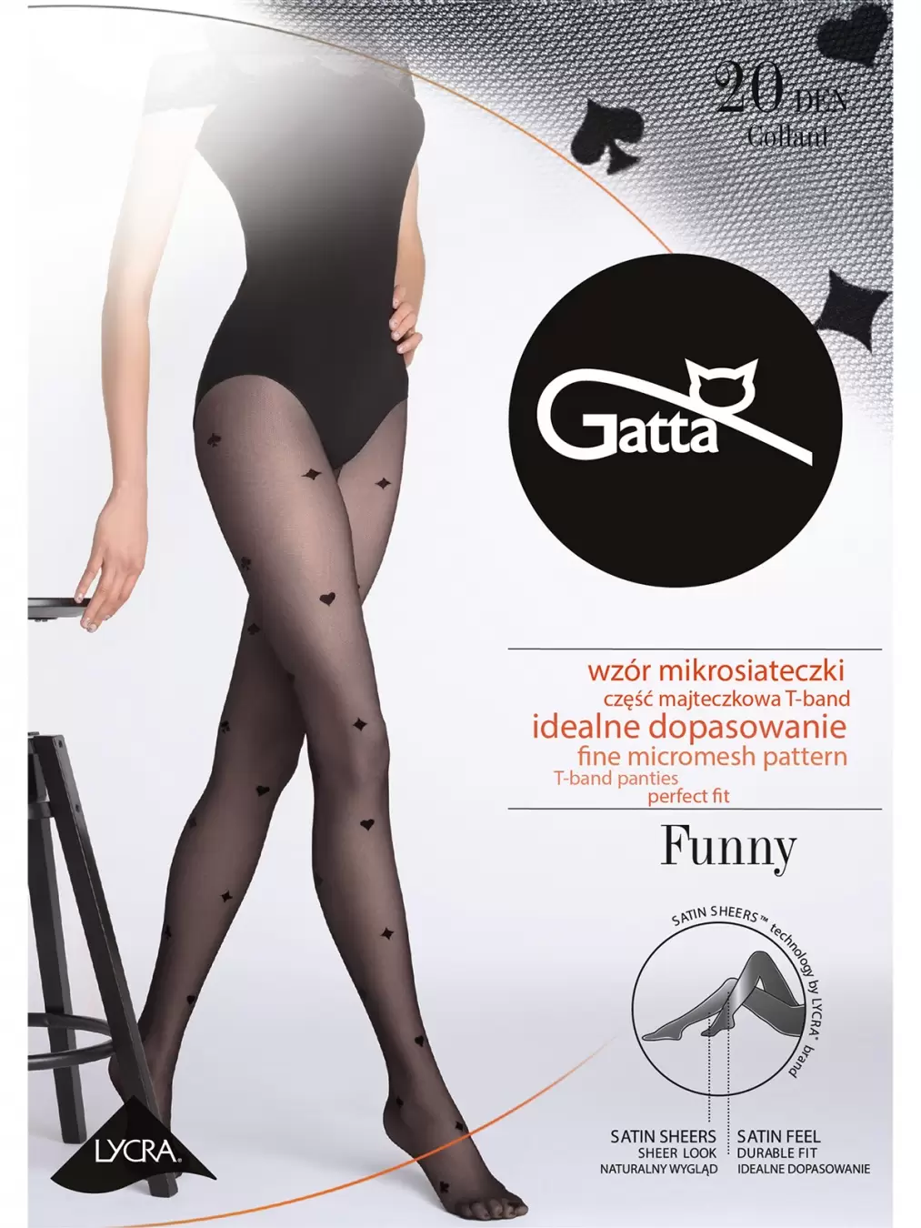 Gatta FUNNY 09, фантазийные колготки (изображение 1)