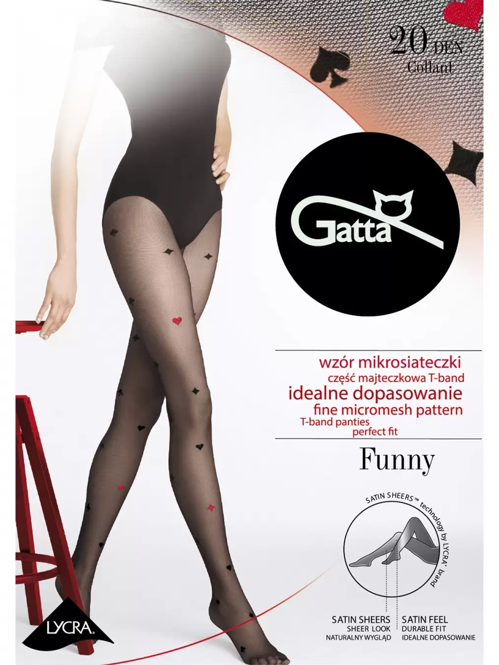 Gatta FUNNY 09A, фантазийные колготки (изображение 1)