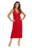 Donna Kristina Long Nightdress Red, сорочка (изображение 1)