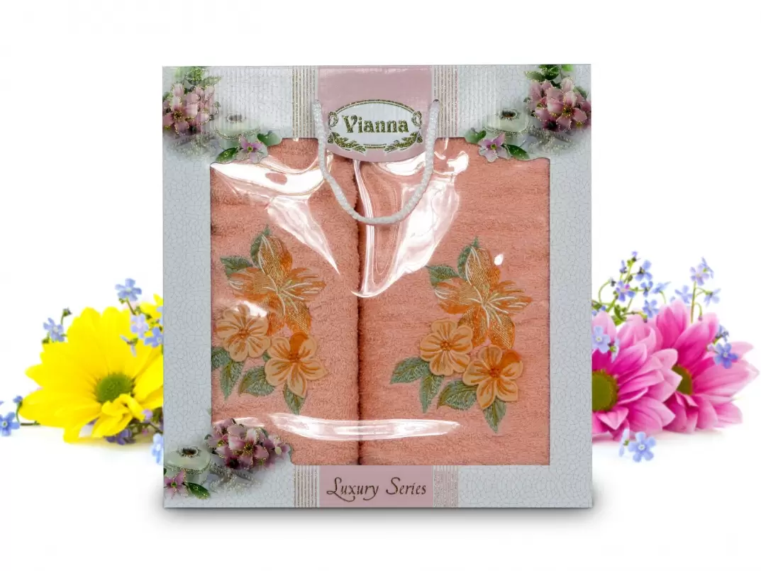 Vianna Luxury Series 8041-04, набор полотенец 2 шт. (изображение 1)