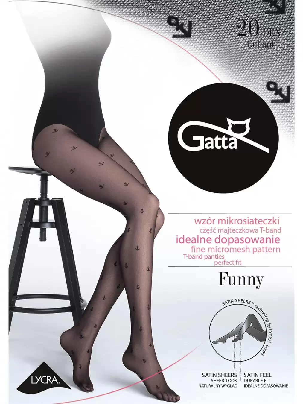 Gatta FUNNY 11, фантазийные колготки (изображение 1)