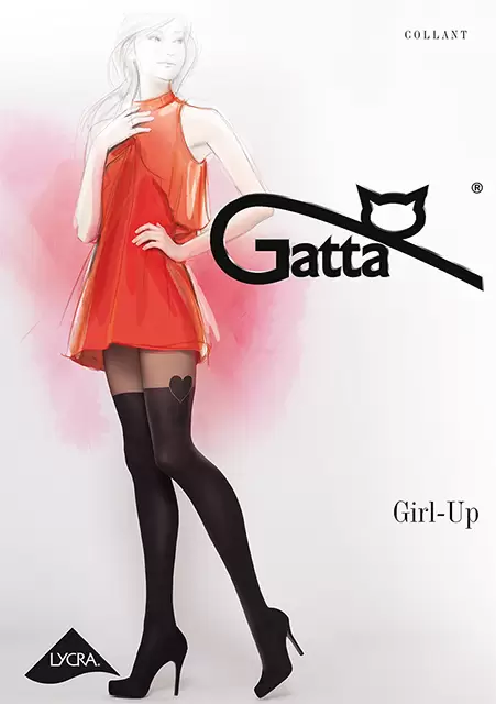 Gatta GIRL UP 27, фантазийные колготки (изображение 1)