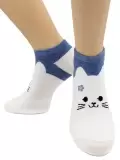 Hobby Line 581, укороченный носки женские Кошечки (изображение 1)