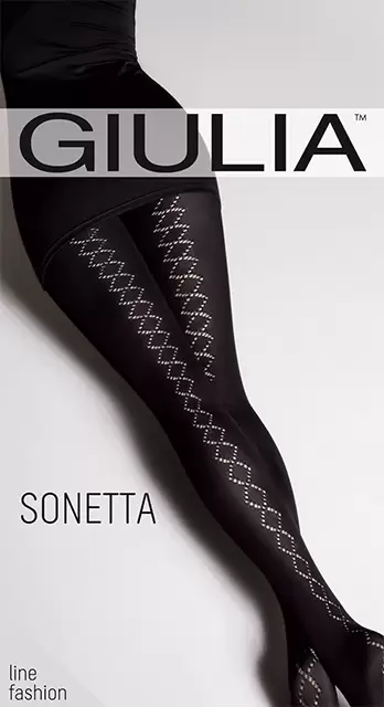 Giulia SONETTA 12, фантазийные колготки (изображение 1)