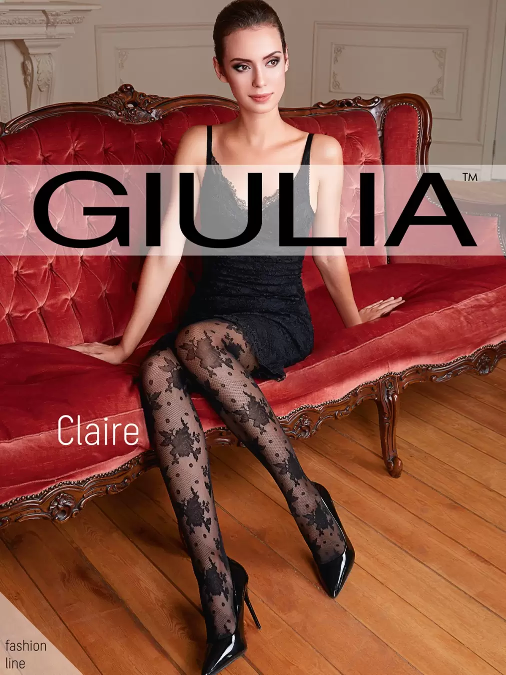 Giulia CLAIRE 01, фантазийные колготки (изображение 1)