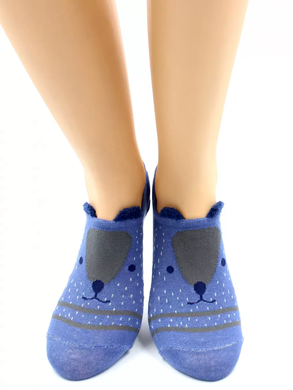 Hobby Line 16-15-25, укороченный носки женские Мордочка (изображение 1)