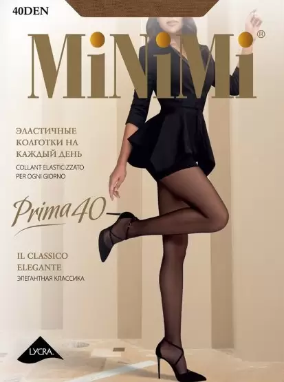 Minimi PRIMA 40, фантазийные колготки (изображение 1)