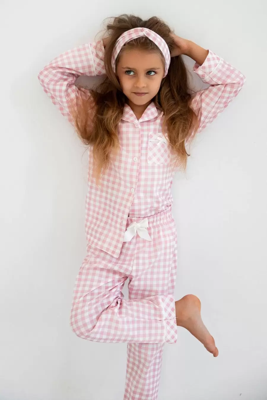 Sensis Mercedes Kids, пижама для девочек (110-116 розовый) (изображение 1)