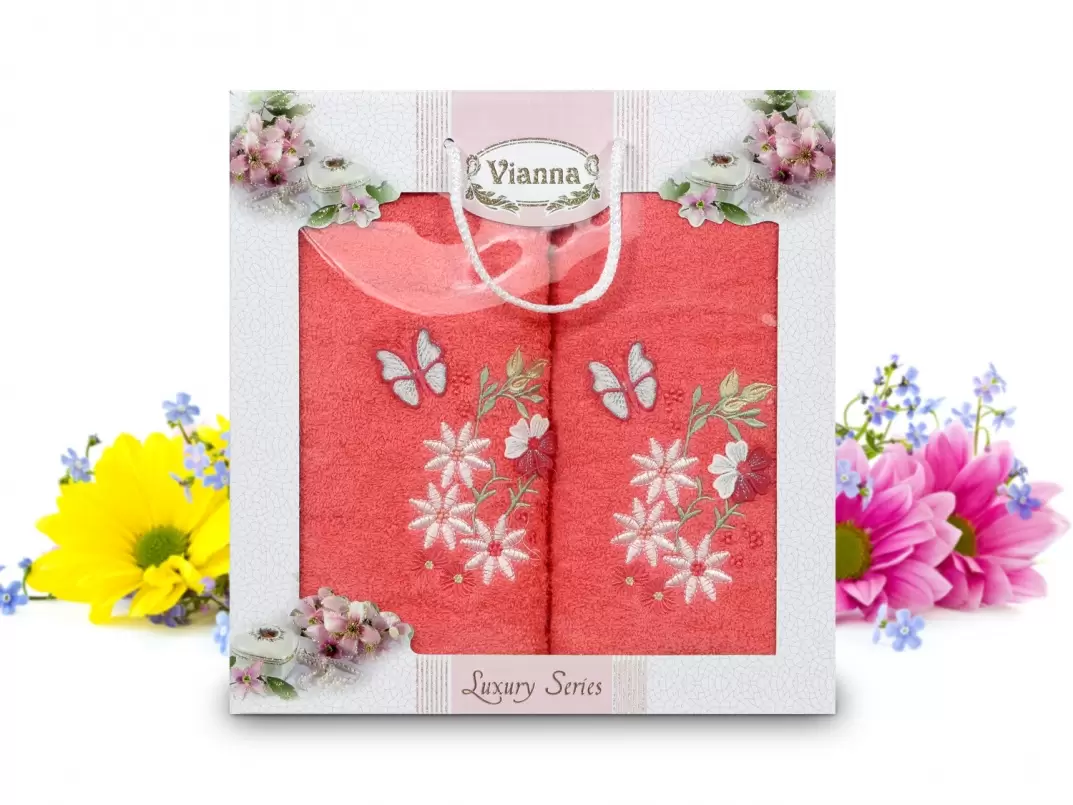 Vianna Luxury Series 8014-11, набор полотенец 2 шт. (изображение 1)