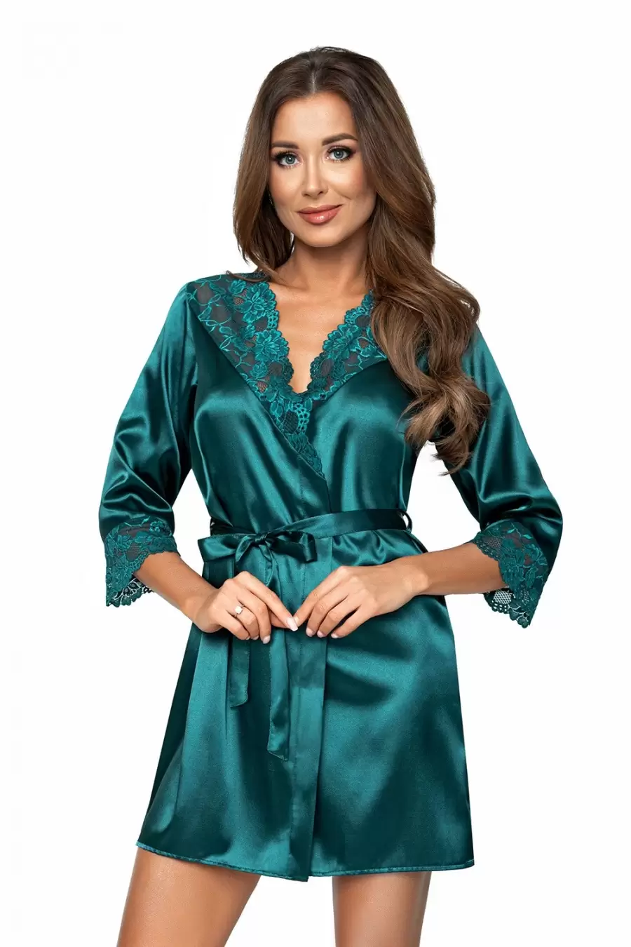 Donna Colette Dressing Gown Green, халат (изображение 1)