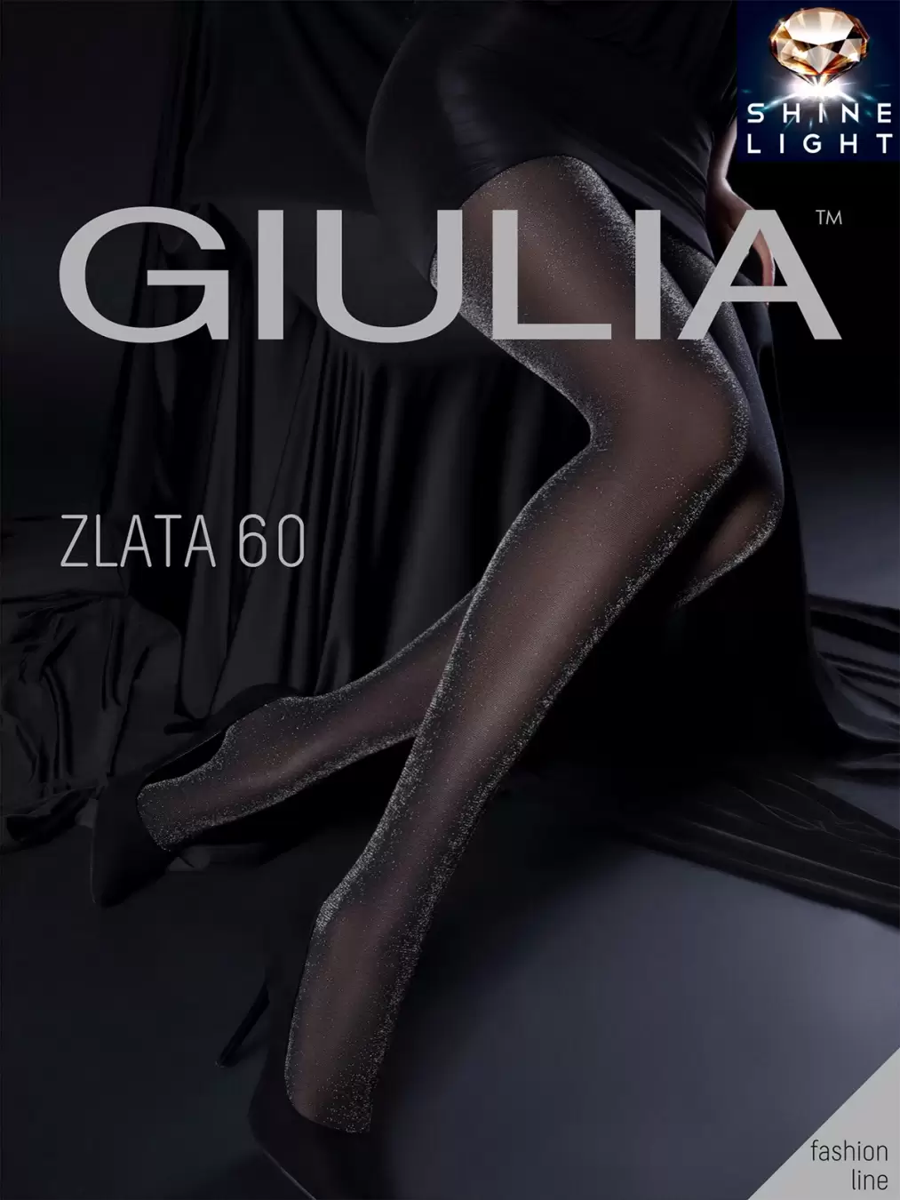 Giulia ZLATA 60, фантазийные колготки (изображение 1)