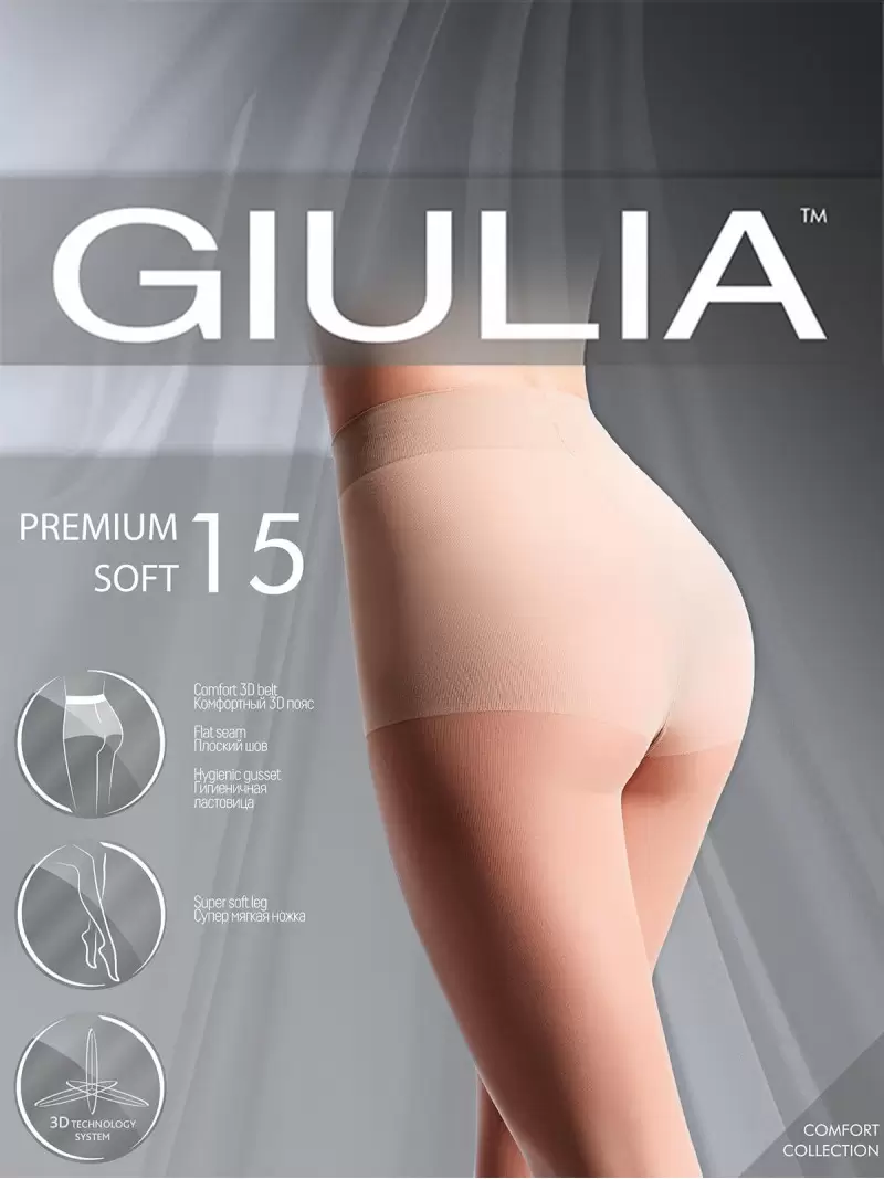 Giulia PREMIUM SOFT 15, колготки (изображение 1)