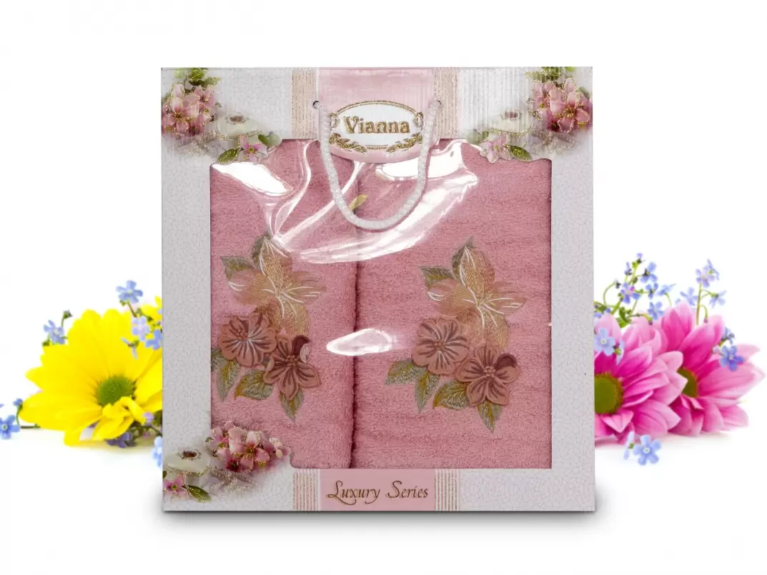 Vianna Luxury Series 8041-02, набор полотенец 2 шт. (изображение 1)