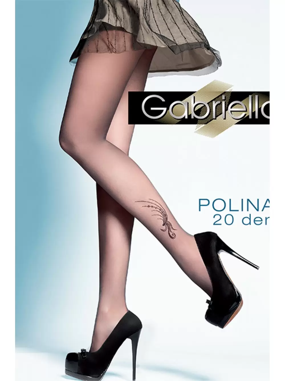 GABRIELLA Polina 20 315, фантазийные колготки (изображение 1)