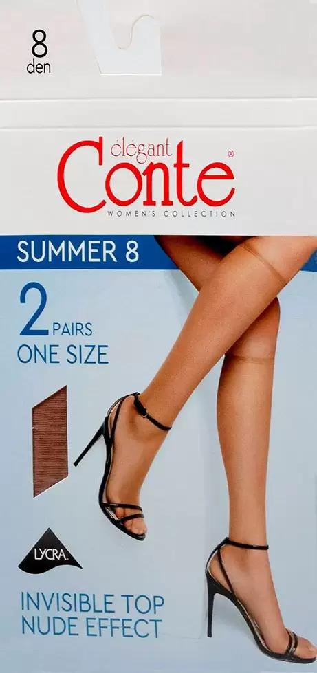 Conte SUMMER 8 knee-highs, 2 pairs, гольфы (изображение 1)