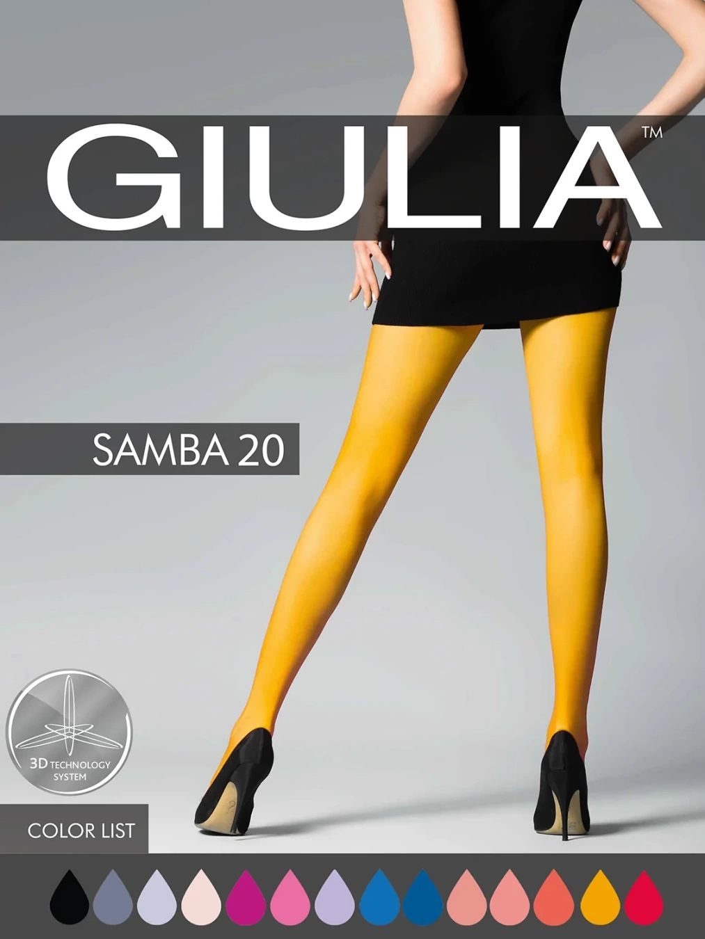 Giulia SAMBA 20, колготки (изображение 1)