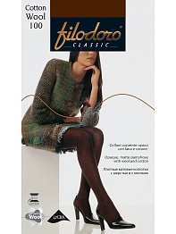 Filodoro Cotton Wool 100, колготки